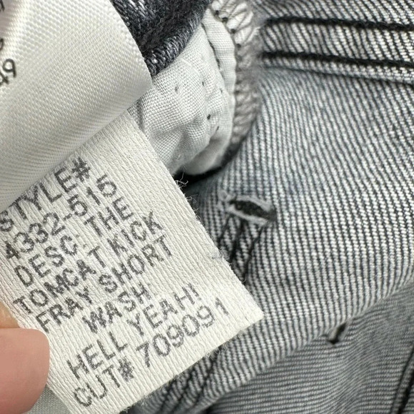 MOTHER The Tomcat Kick Fray Short Hell Yeah B1727 - Picture 6 of 6